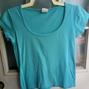 Moda Int'l Victoria's Secret scoop neck cap sleeves 100% cotton price per shirt